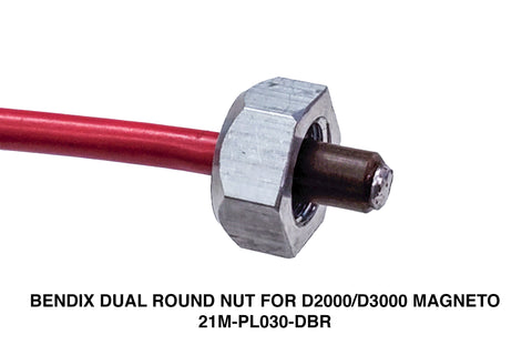 "P" Leads Dual Round Nut for D2000/D3000 Magneto