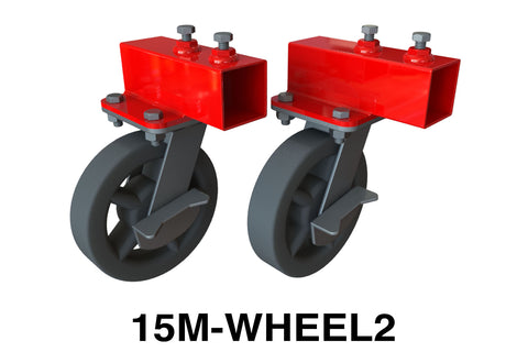 Set of 2 Large Wheels