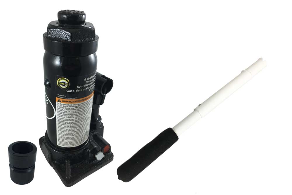 Omega 6 Ton Bottle Jack (10065B) Bogert Aviation